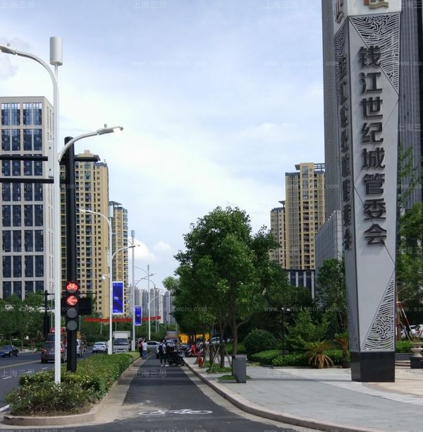 三思智慧路燈系統(tǒng)杭州錢江世紀城項目
