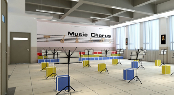 傳統(tǒng)音樂(lè)教室照明環(huán)境