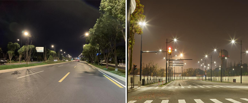 舟山海天大道道路照明、聯(lián)虹路道路照明