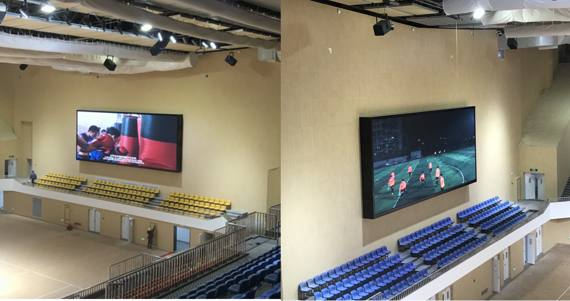 體育場LED顯示屏,體育館顯示屏,LED室內(nèi)屏,成都大運會場館,成都體育學(xué)院