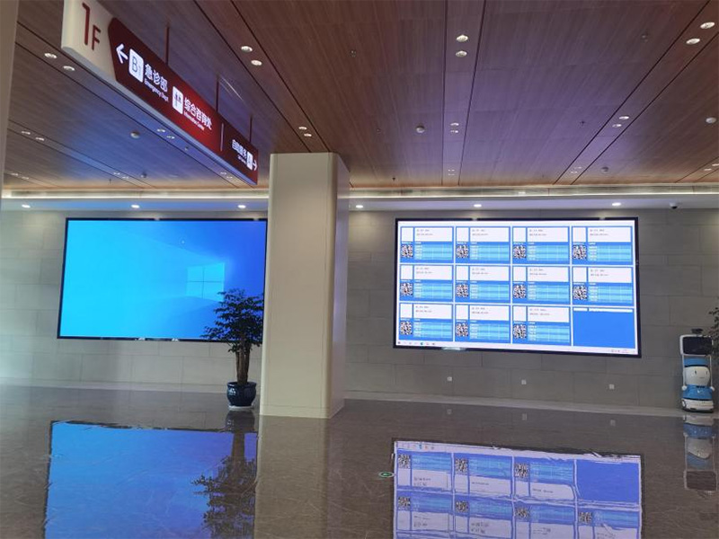 三思,LED顯示屏,應(yīng)用于,國婦嬰奉賢院區(qū)