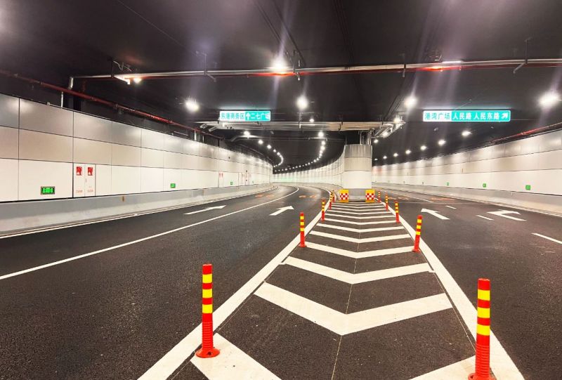 大連灣海底隧道,三思方案,再度點(diǎn)亮,超級(jí)海底隧道照明工程