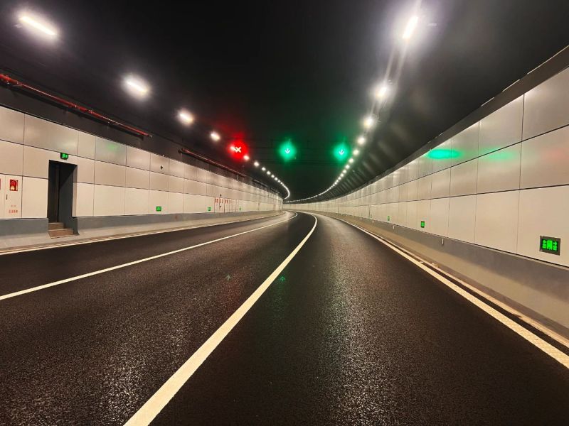 大連灣海底隧道,三思方案,再度點(diǎn)亮,超級(jí)海底隧道照明工程