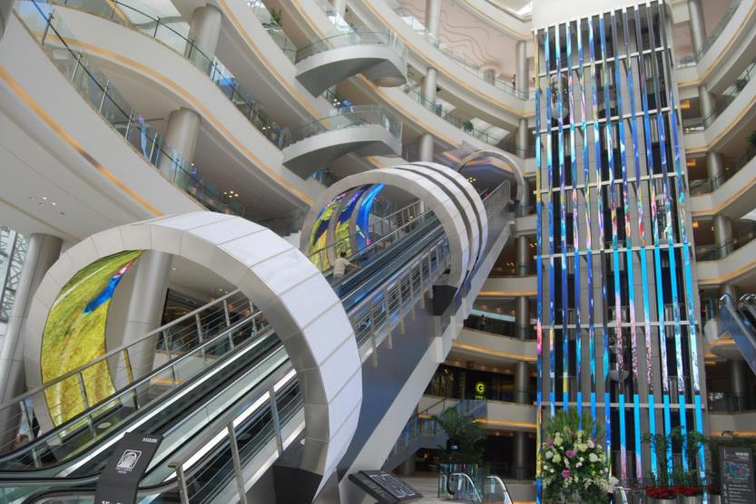 三思,LED異形屏,打破邊界,重塑空間美學(xué),功能價值